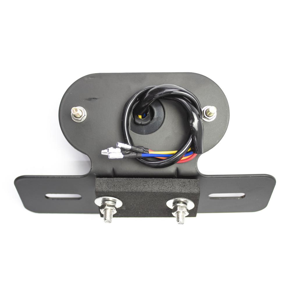 Calavera Dos reflectores Soporte negro 25pcs 12V 1.5-3W Led