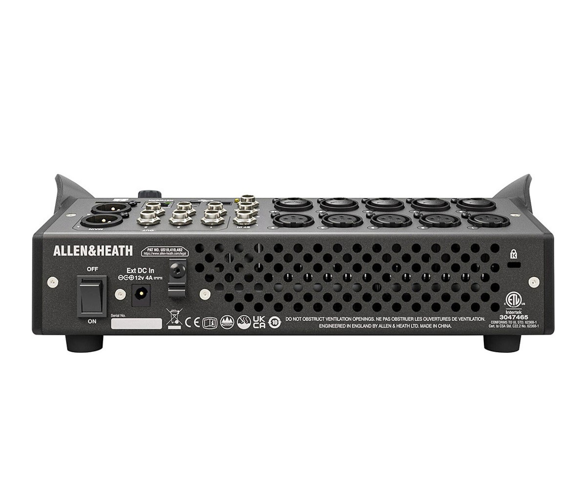 Mezcladora Digital ALLEN & HEATH CQ-12T 12 Ch/8 Salidas