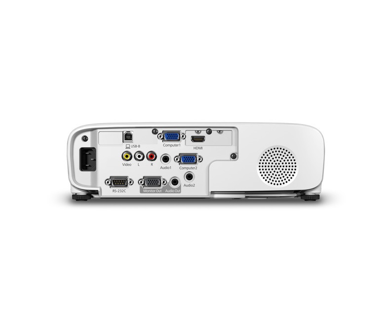 Proyector Epson Powerlite E20 Modelo H981a 3400 Lumens 1024x768 Resolution 1xHDMI 1xVGA 3LCD Lamp 12000 Hours