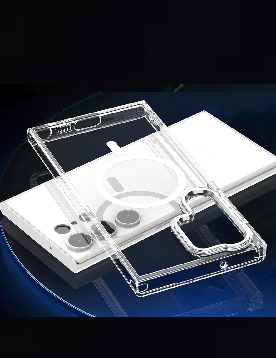 Funda Transparente Magnética Compatible Con Samsung S25 Ultra