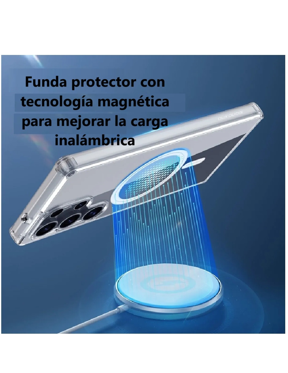 Funda Transparente Magnética Compatible Con Samsung S25 Ultra