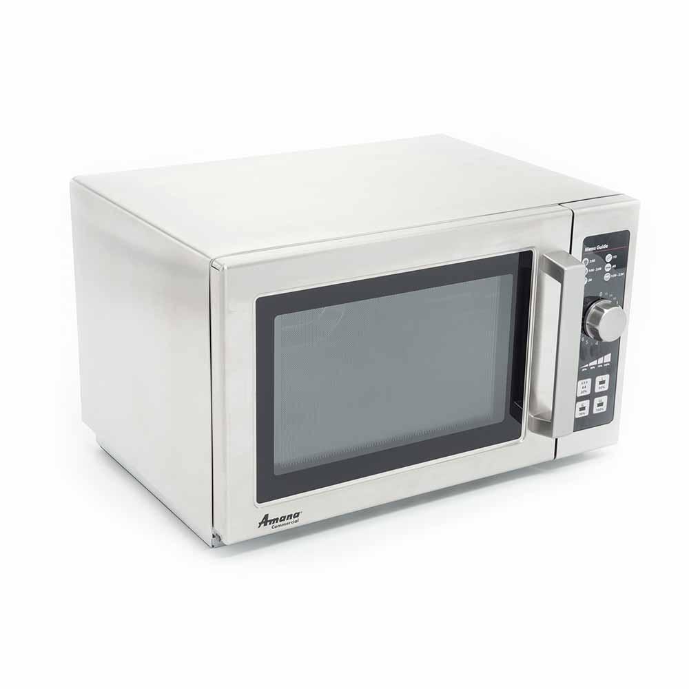 HORNO MICROONDAS INDUSTRIAL AMANA RCS10DSE 1.2PIE ACERO INOX