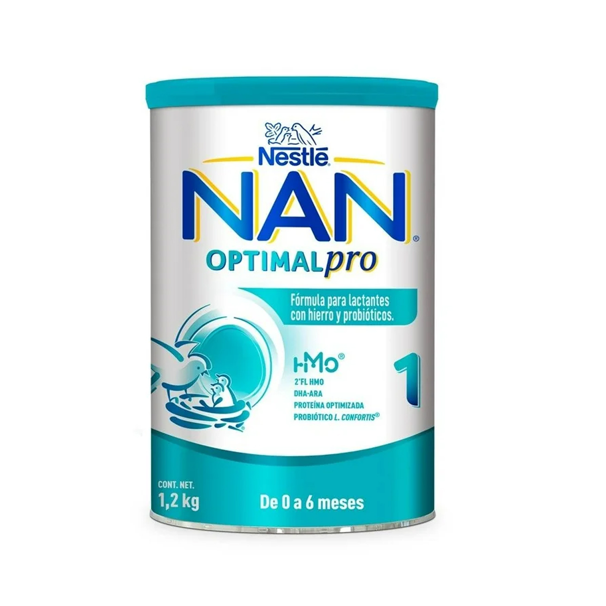 Fórmula Infantil Nan Optimal Pro Etapa 1, 1.2kg 2pz