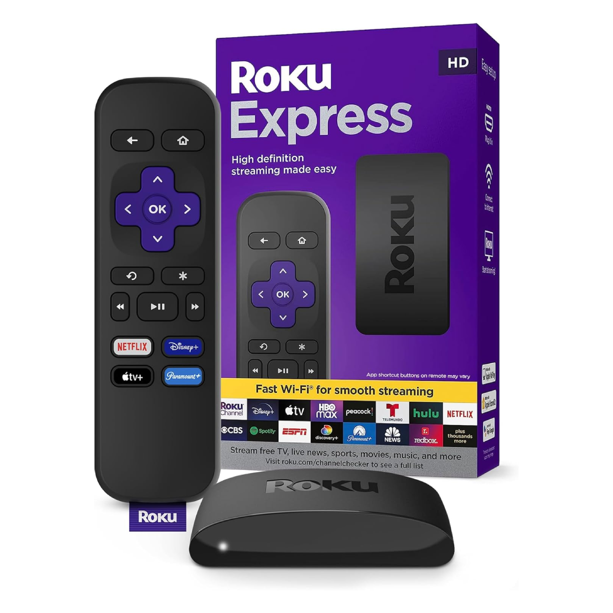 Roku - Dispositivo de transmision HD Express 3960R