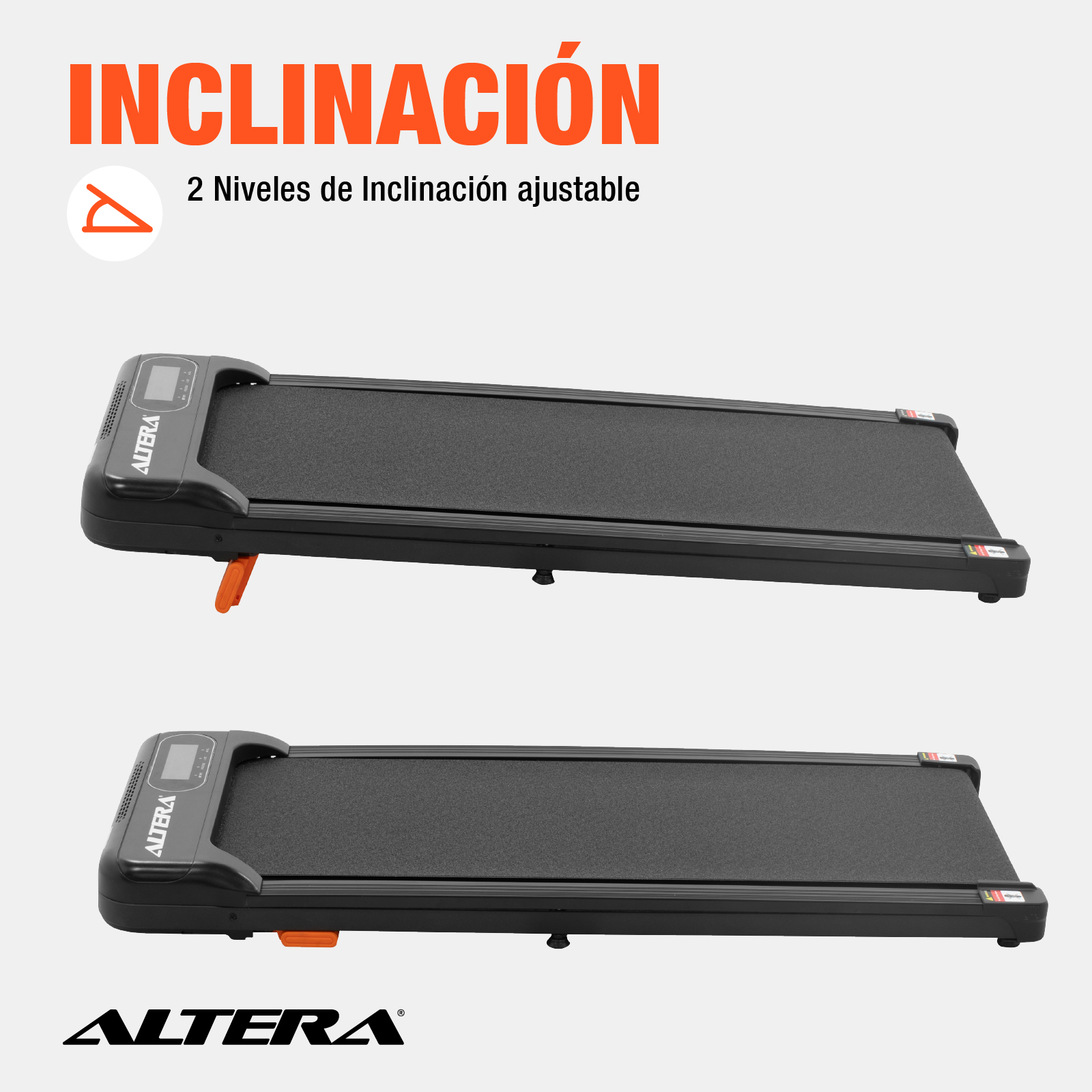Caminadora Electrica Altera Walking Pad Control Elevacion