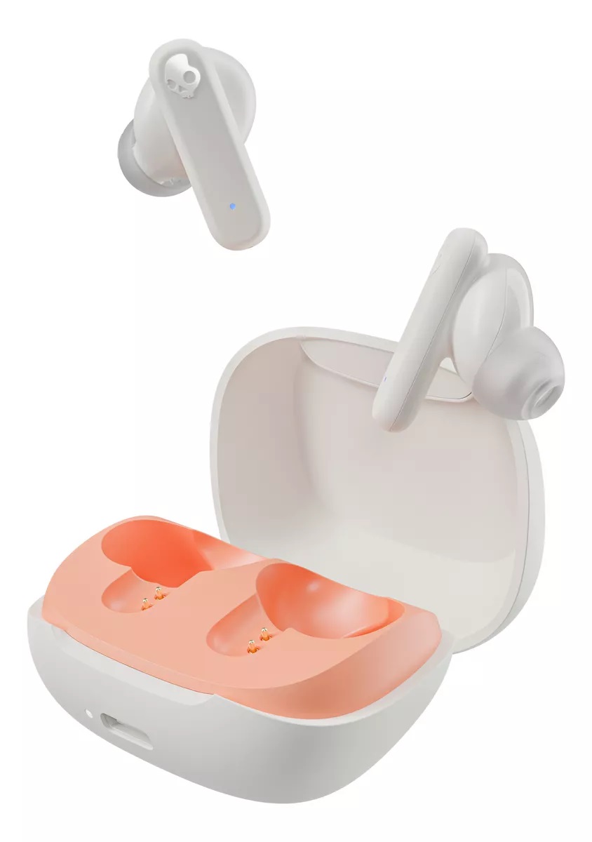Audífonos Skullcandy Smokin Buds In Ear Inalámbricos Color Blanco