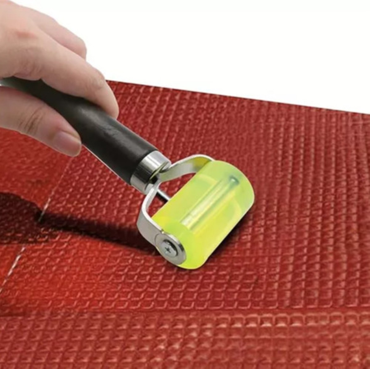 Rodillo De Presión Para Instalar Insonorizante Automotriz negro verde