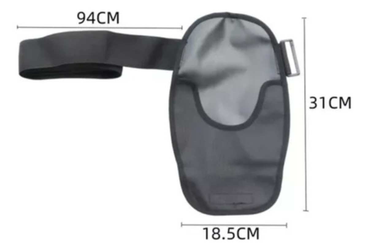 Colostomia Ostomia Funda Para Bolsa De Colostomía negro
