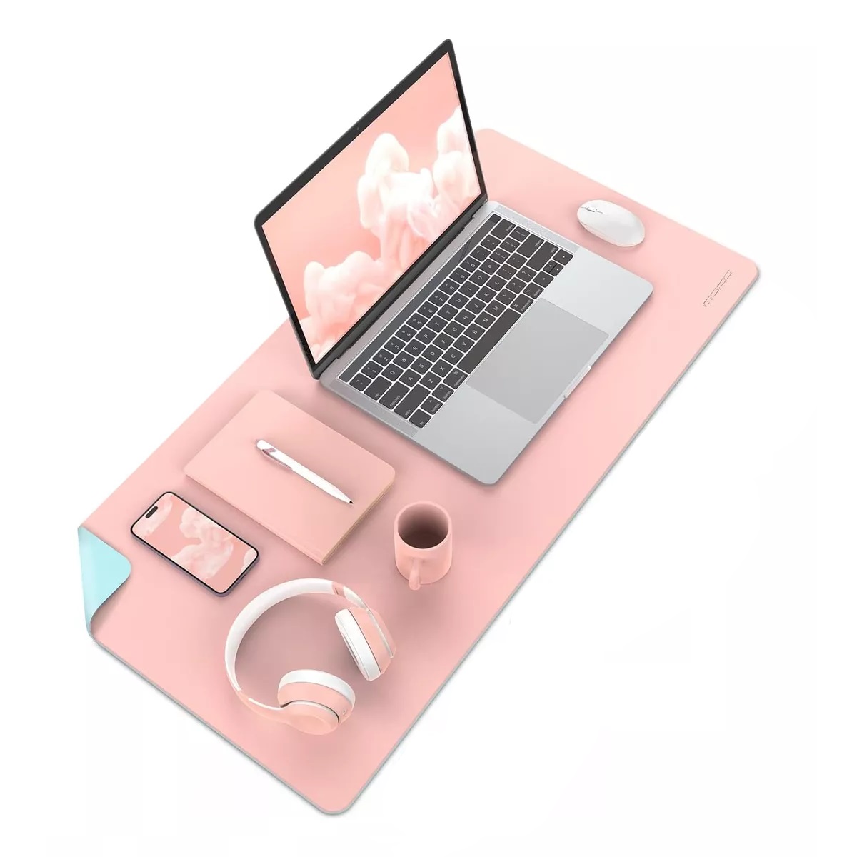 Mouse Pad Gamer Tapete Escritorio Raton 80x40cm Agua y Rose