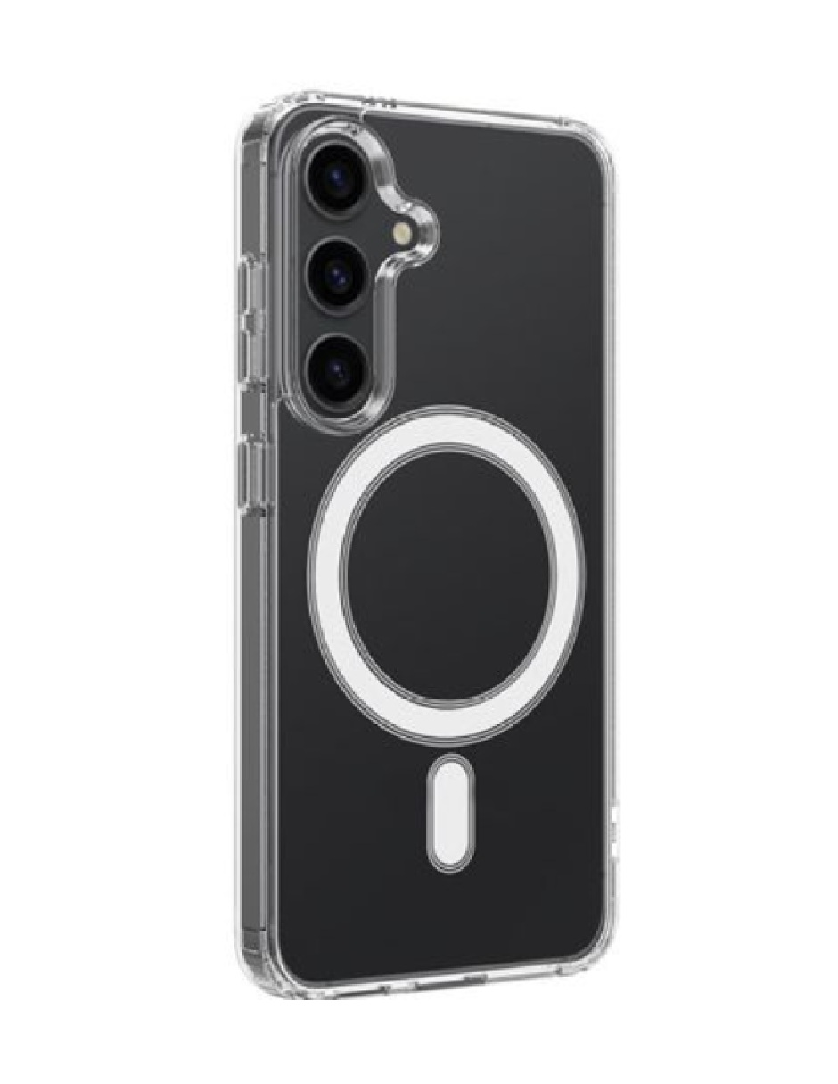 Funda Protectora Magnética Transparente Compatible S24 Fe