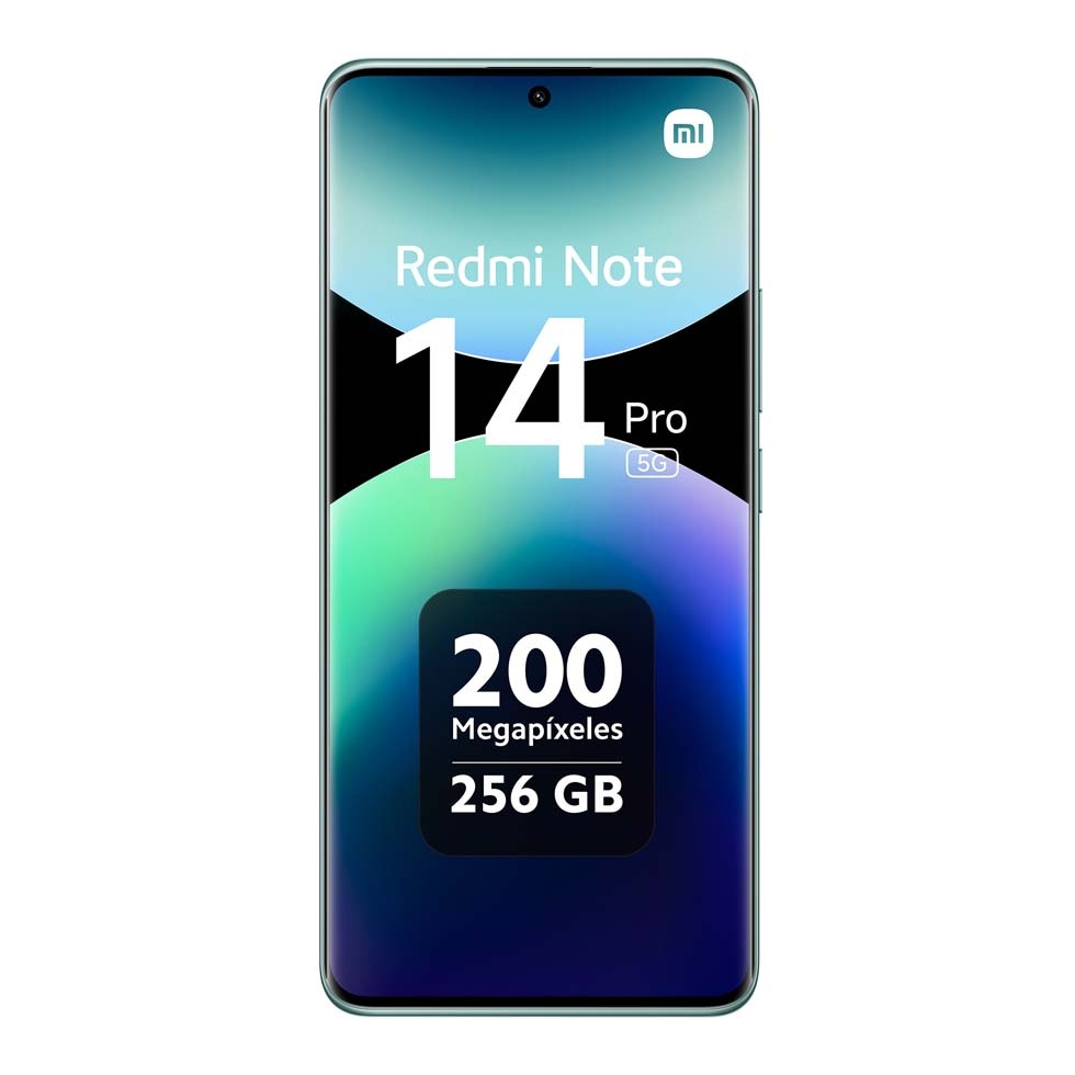 Xiaomi Redmi Note 14 Pro 5G 256Gb 8Ram Color Verde DualSim Nuevo Libre