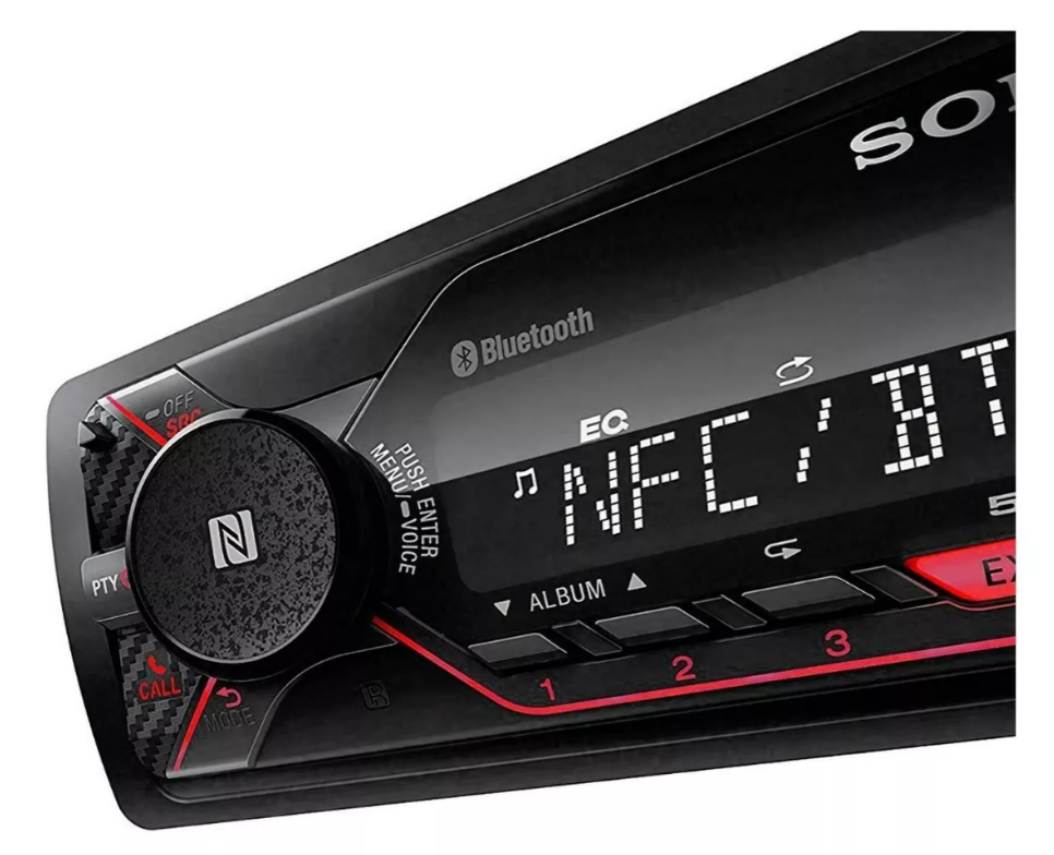 Auto Estéreo  SONY DSX-A410BT Usb iPod Aux Bluetooth Nfc Extrabass