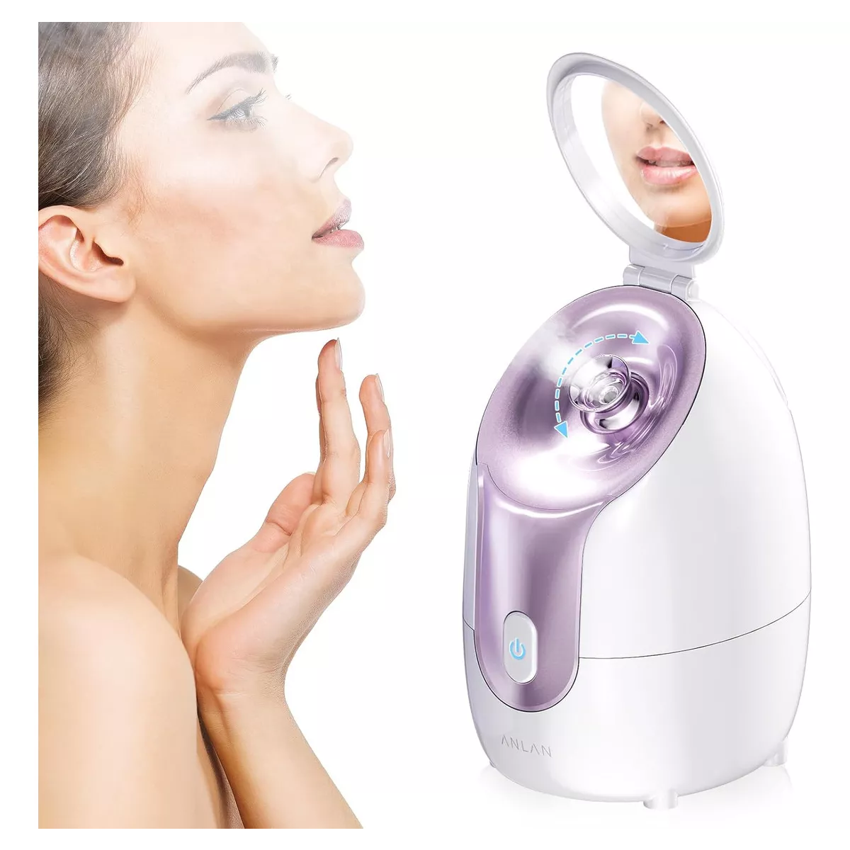 Vaporizador Facial Caliente Abrir Poros Spa Limpieza Piel