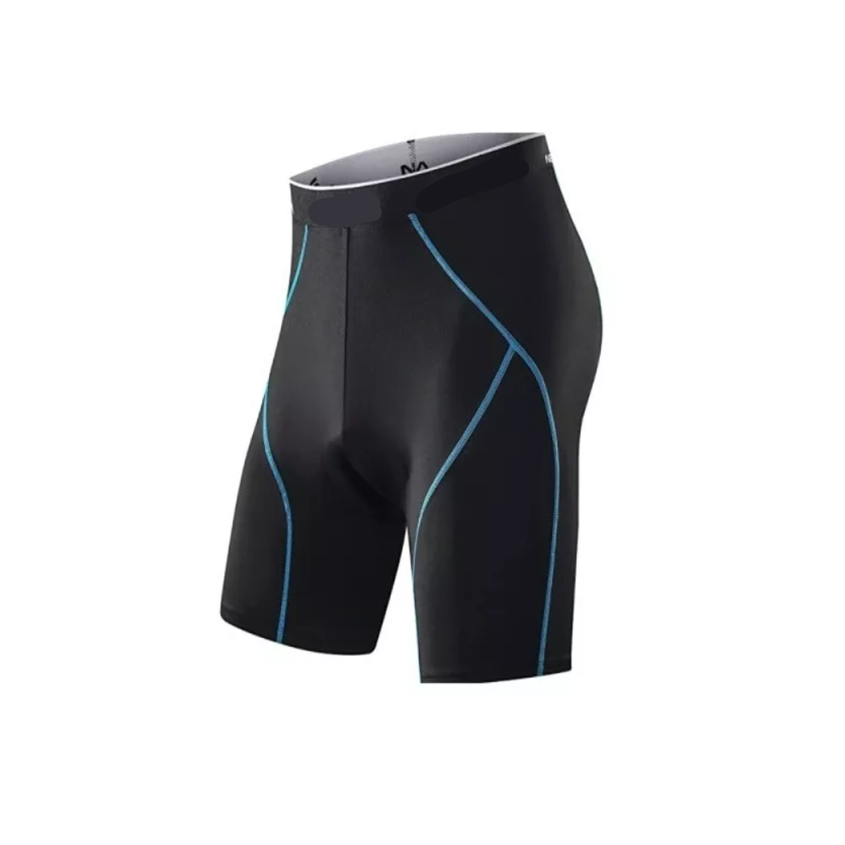 Shorts De Ciclismo Con Cojín De Silicona Sin Impactar Azul Talla: S