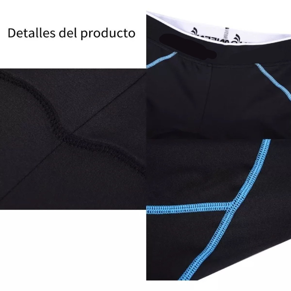 Shorts De Ciclismo Con Cojín De Silicona Sin Impactar Azul Talla: S