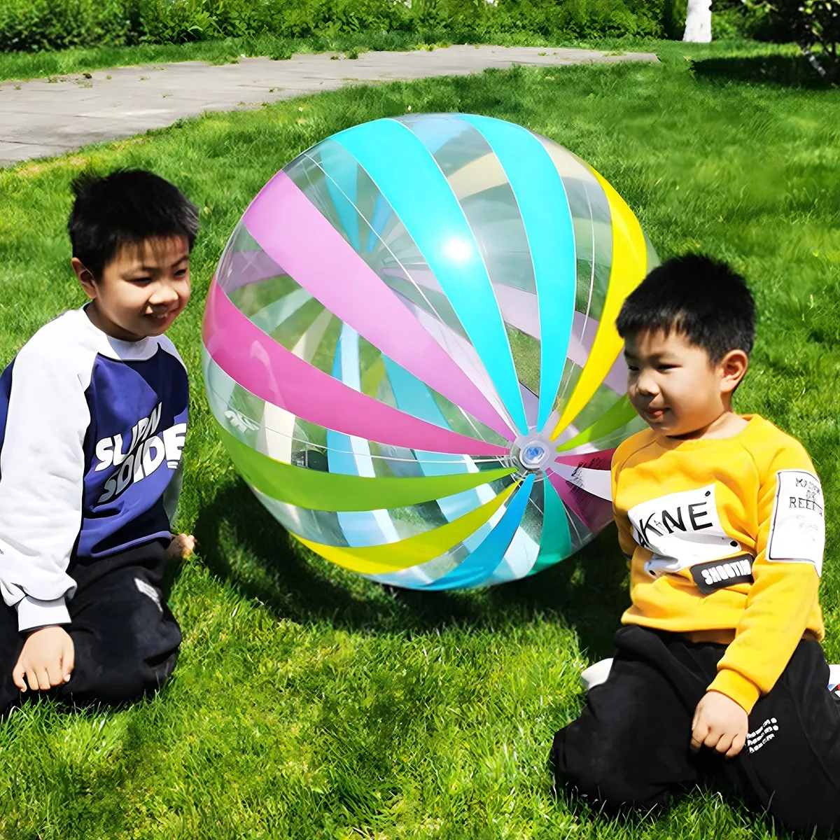 107cm Pelota De Playa Inflable Gigante,pelotas De Colores Color Agua