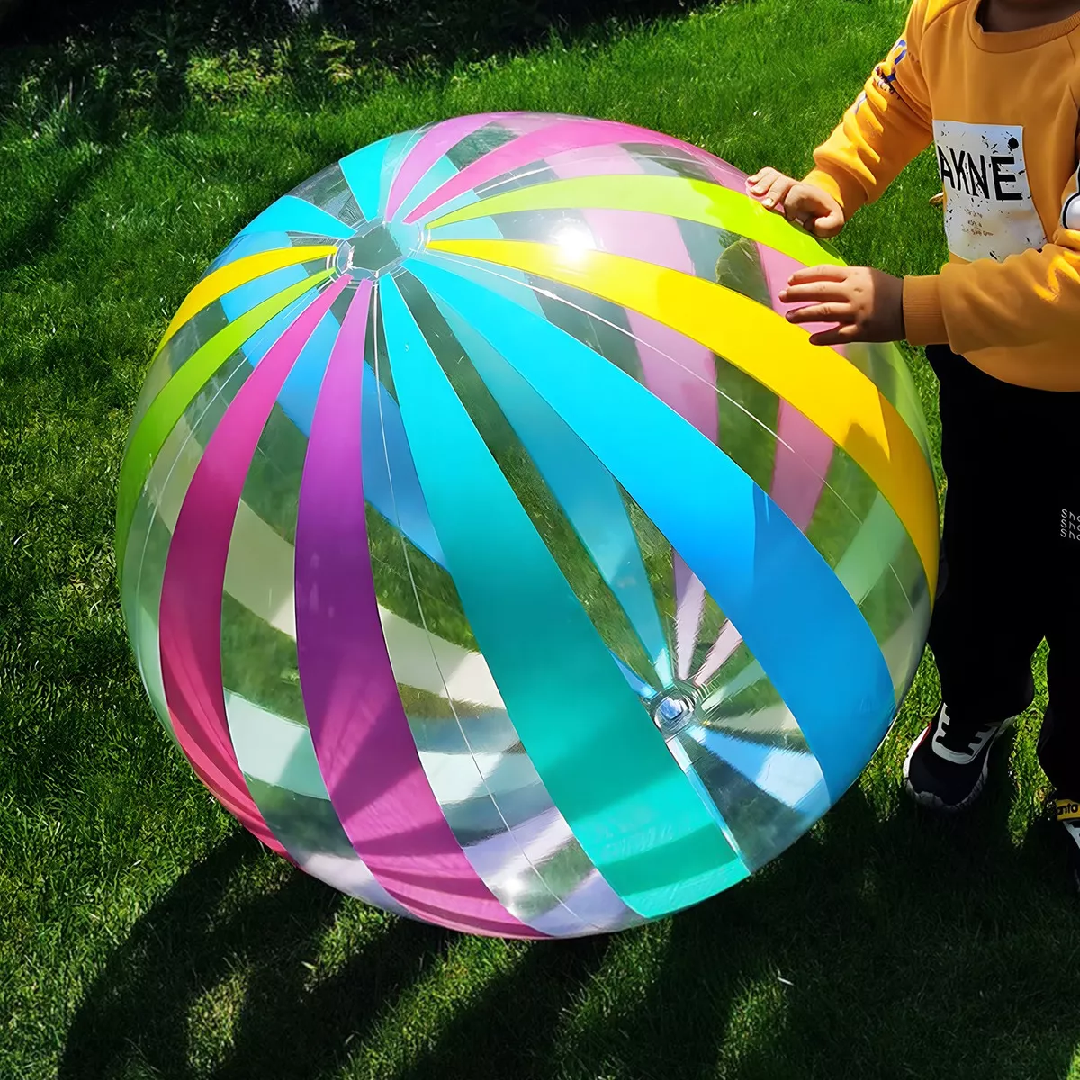 107cm Pelota De Playa Inflable Gigante,pelotas De Colores Color Agua