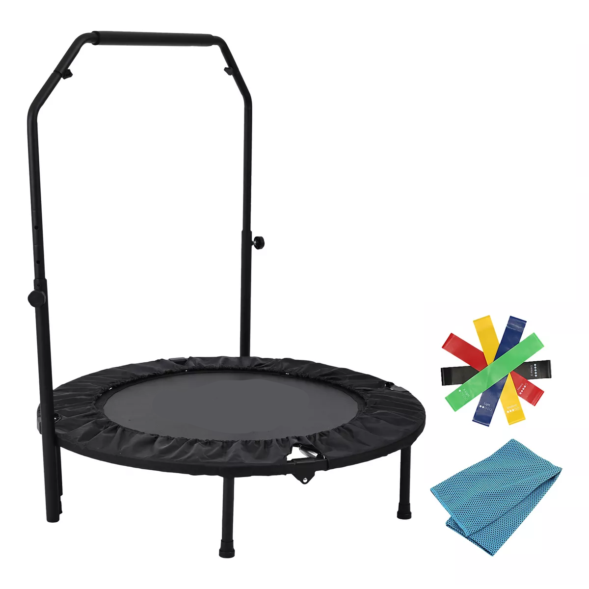 Trampolín Plegable Adultos Niños Fitness Divertido 40plgs