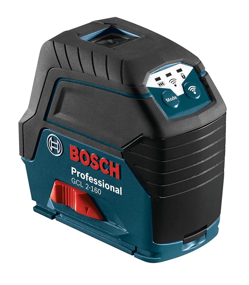 Auto Nivelador Laser de Lineas Cruzadas con Puntos de Plomada BOSCH Modelo GCL 2 160
