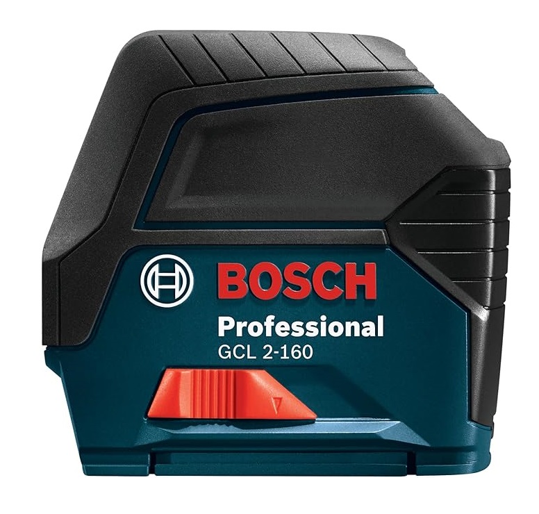 Auto Nivelador Laser de Lineas Cruzadas con Puntos de Plomada BOSCH Modelo GCL 2 160