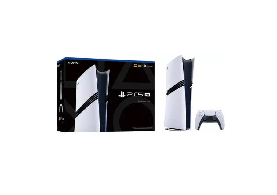 Consola Sony Playstation Pro 2  Tb Color Blanco + Unidad Lectora de Discos Para Ps 5
