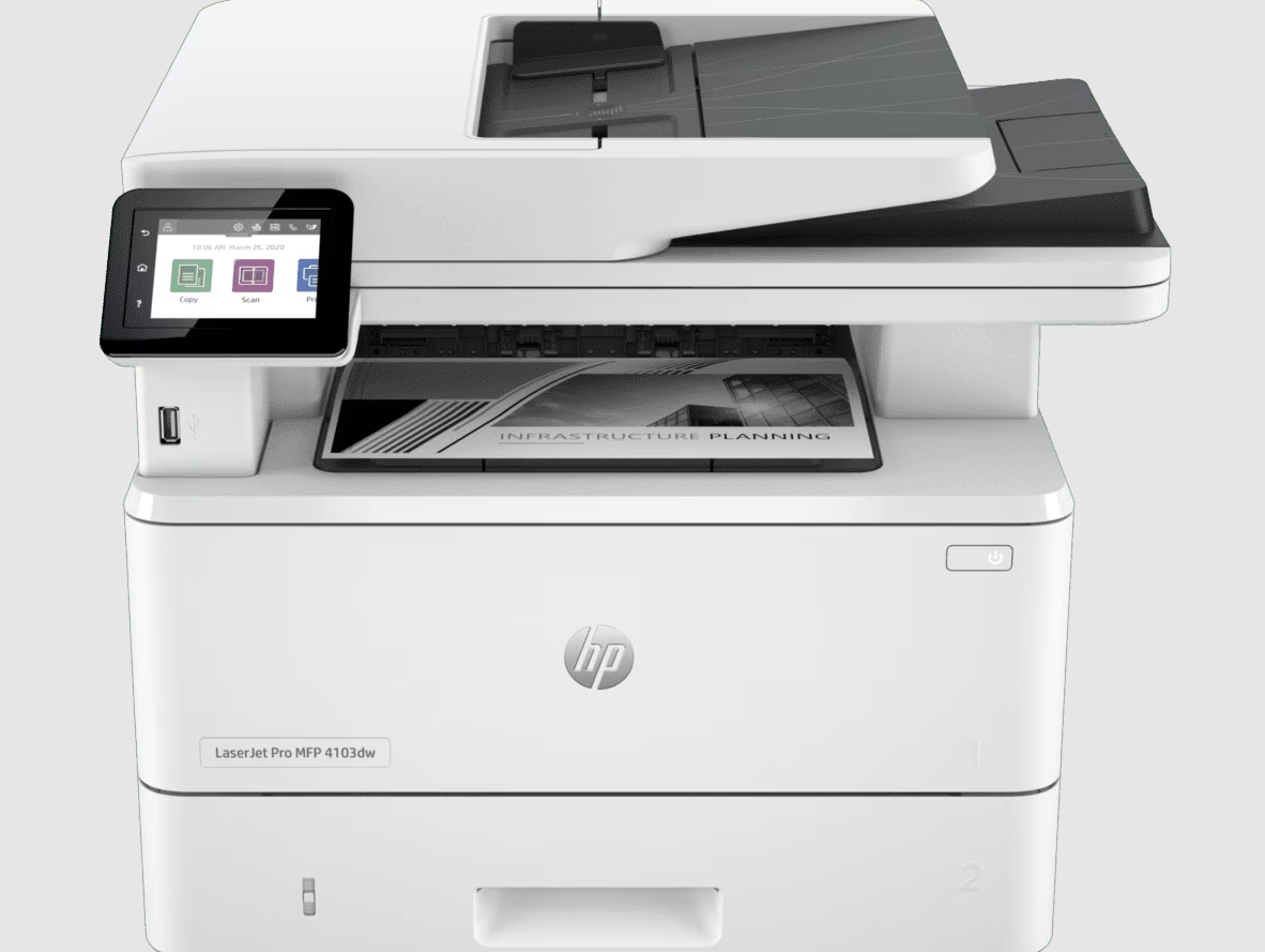 Multifuncional HP (VAL) LaserJet Pro 4103dw Monocromática