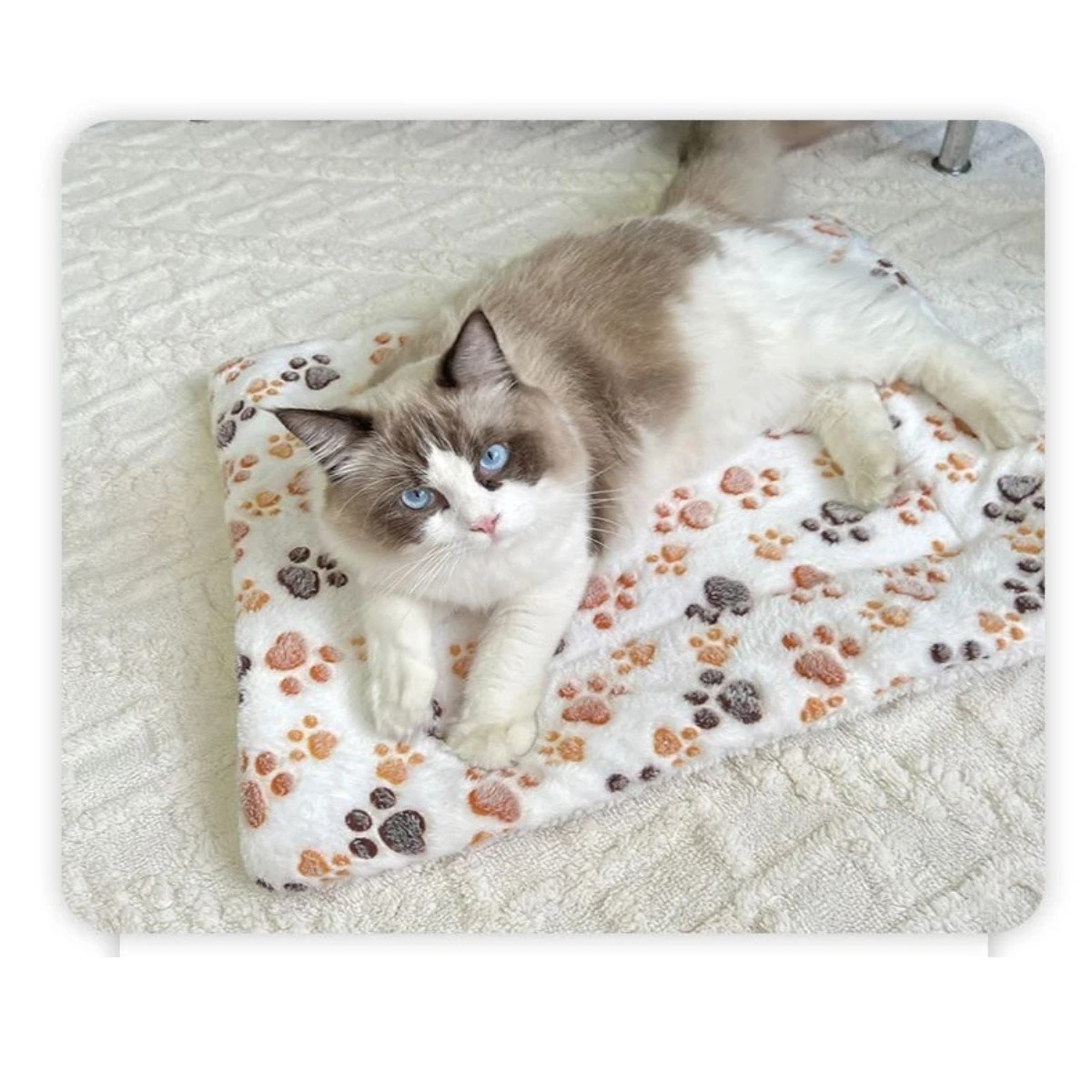 Cama Alfombrilla franela dormir roja XXL mascotas perros gatos sofá colchón cojín manta mascotas