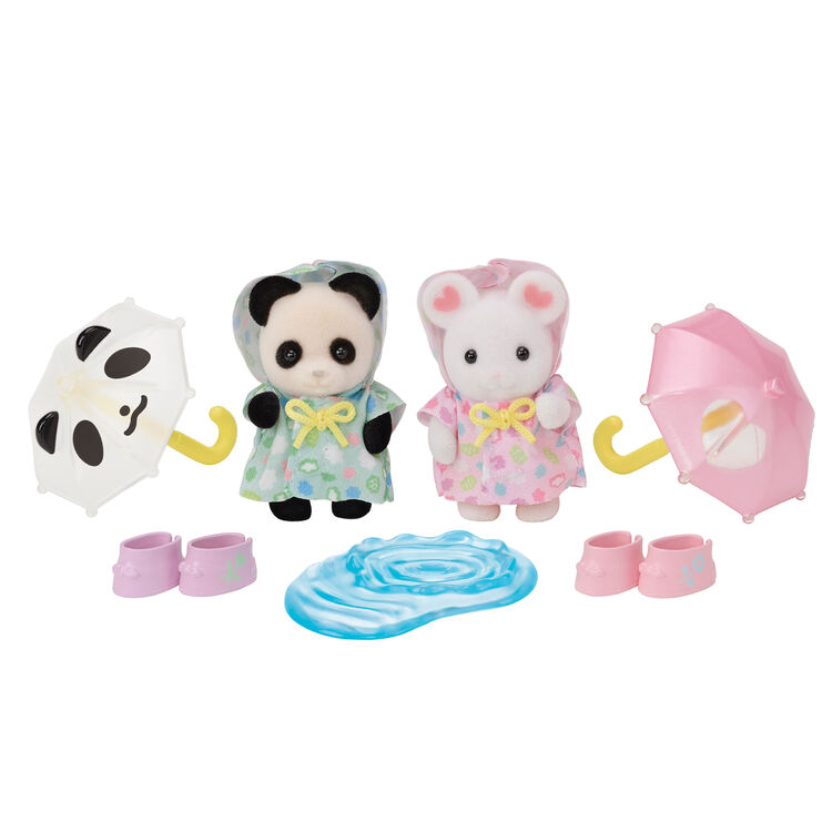 Set Lluvia Duo- Sylvanian Families Calico Critters Ternurines