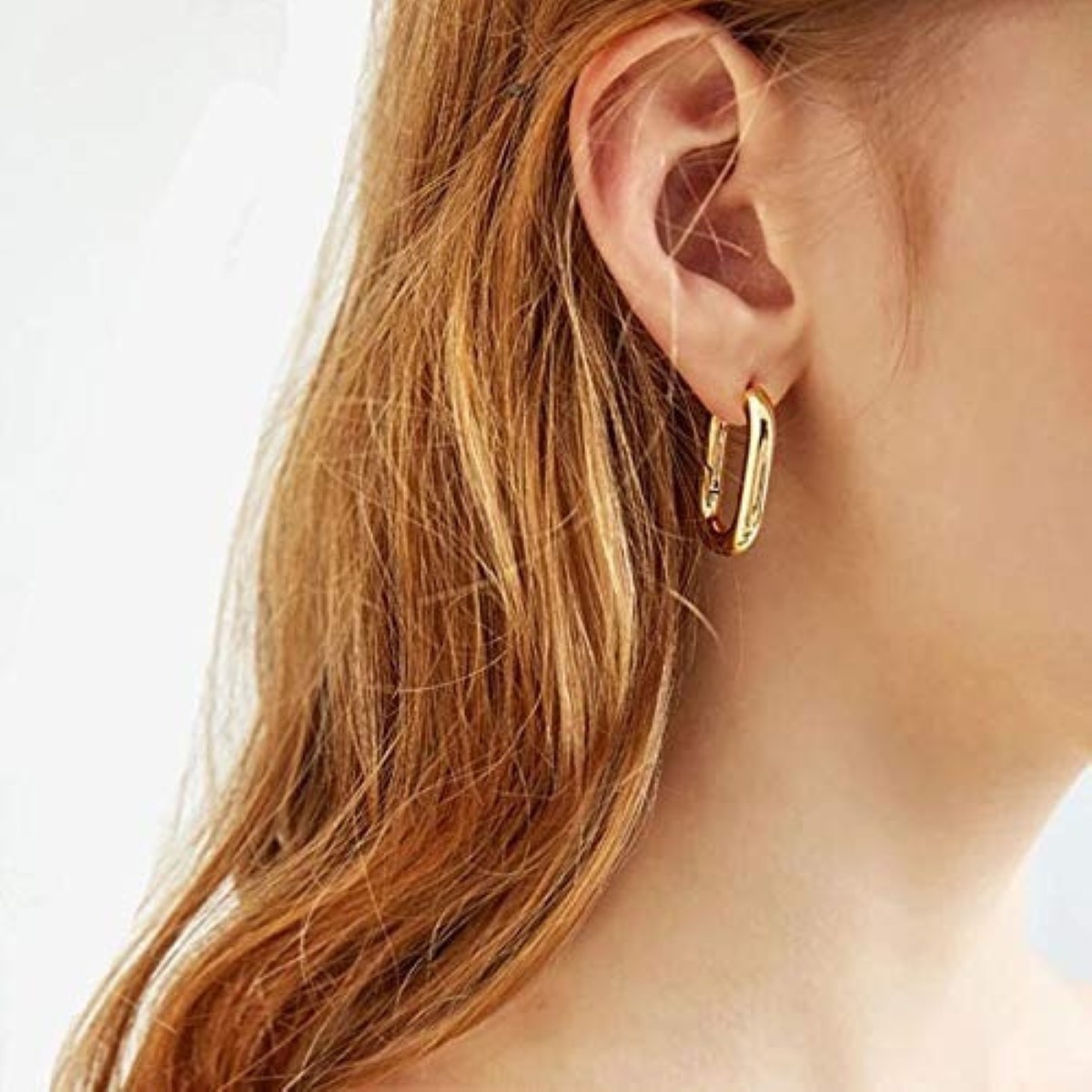 6 Pares Aretes De Oro 14k Mujer Arracadas Huggies Moda dorado