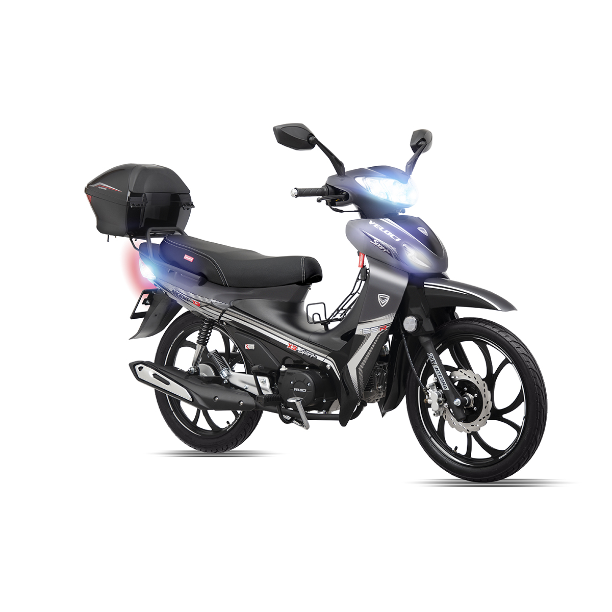 Motocicleta Veloci Argent X3 125 CC Plata 2025