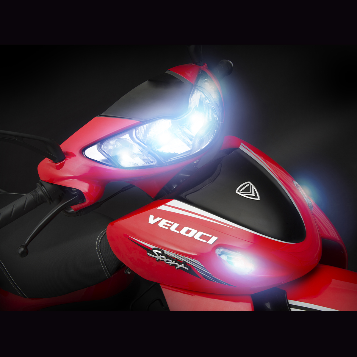 Motocicleta Veloci Argent X3 125 CC Rojo 2025