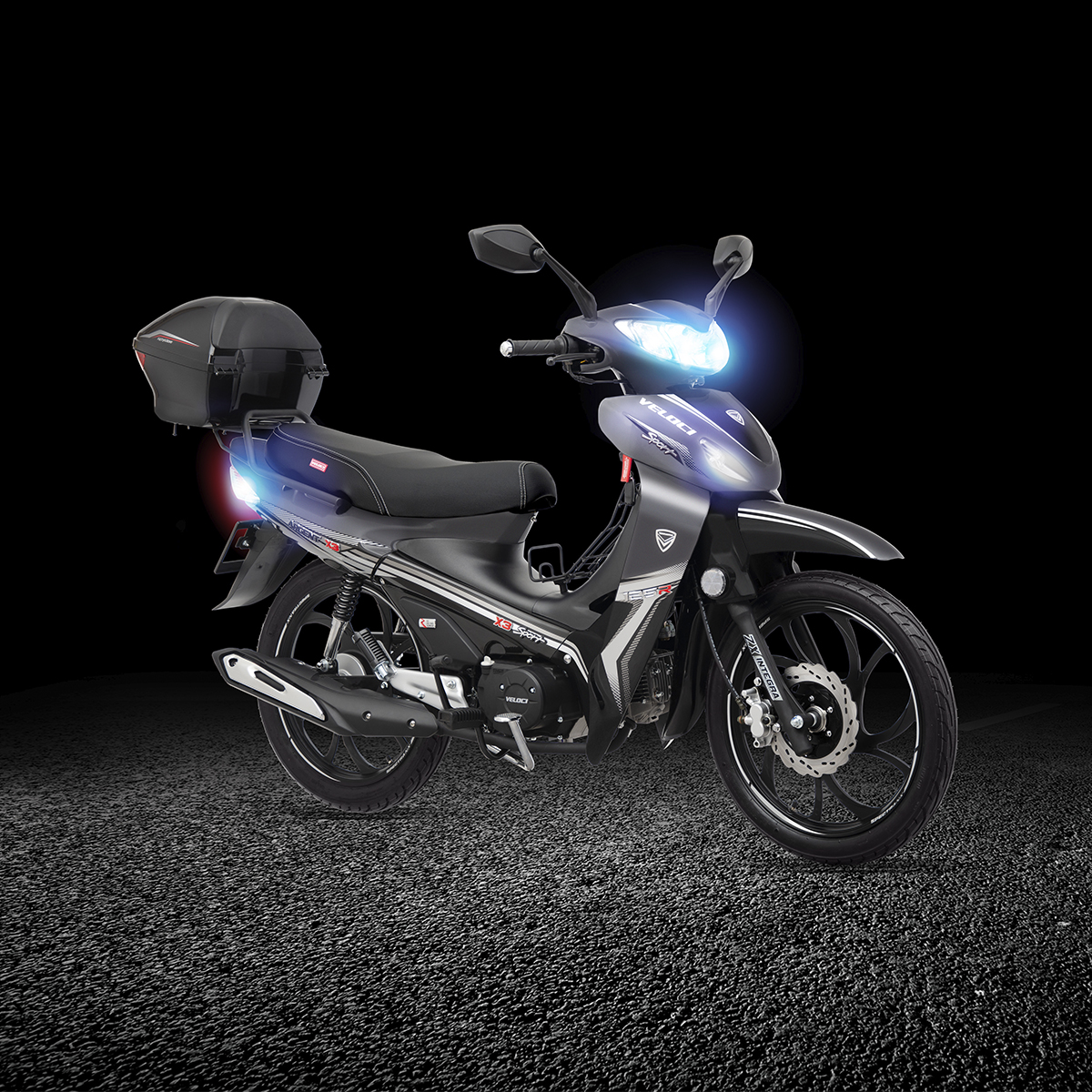 Motocicleta Veloci Argent X3 125 CC Plata 2025