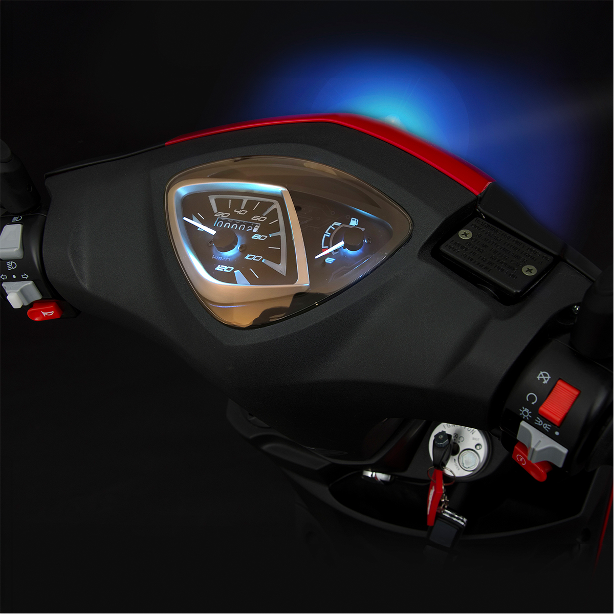 Motocicleta Veloci Hasback 200 CC Rojo 2025