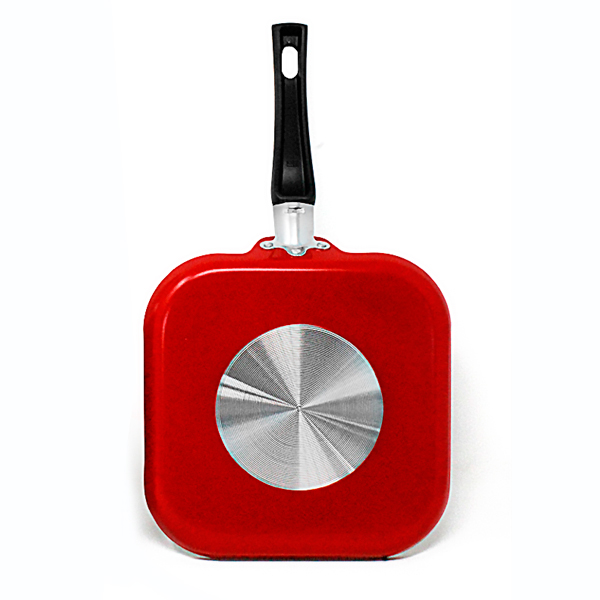 Sarteneta 28 X 28 Cm Antiadherente Roja Lamex 6517-3