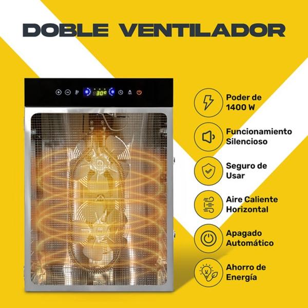 Deshidratador Alimentos 16 Bandejas Industrial Comercial Gutstark Home