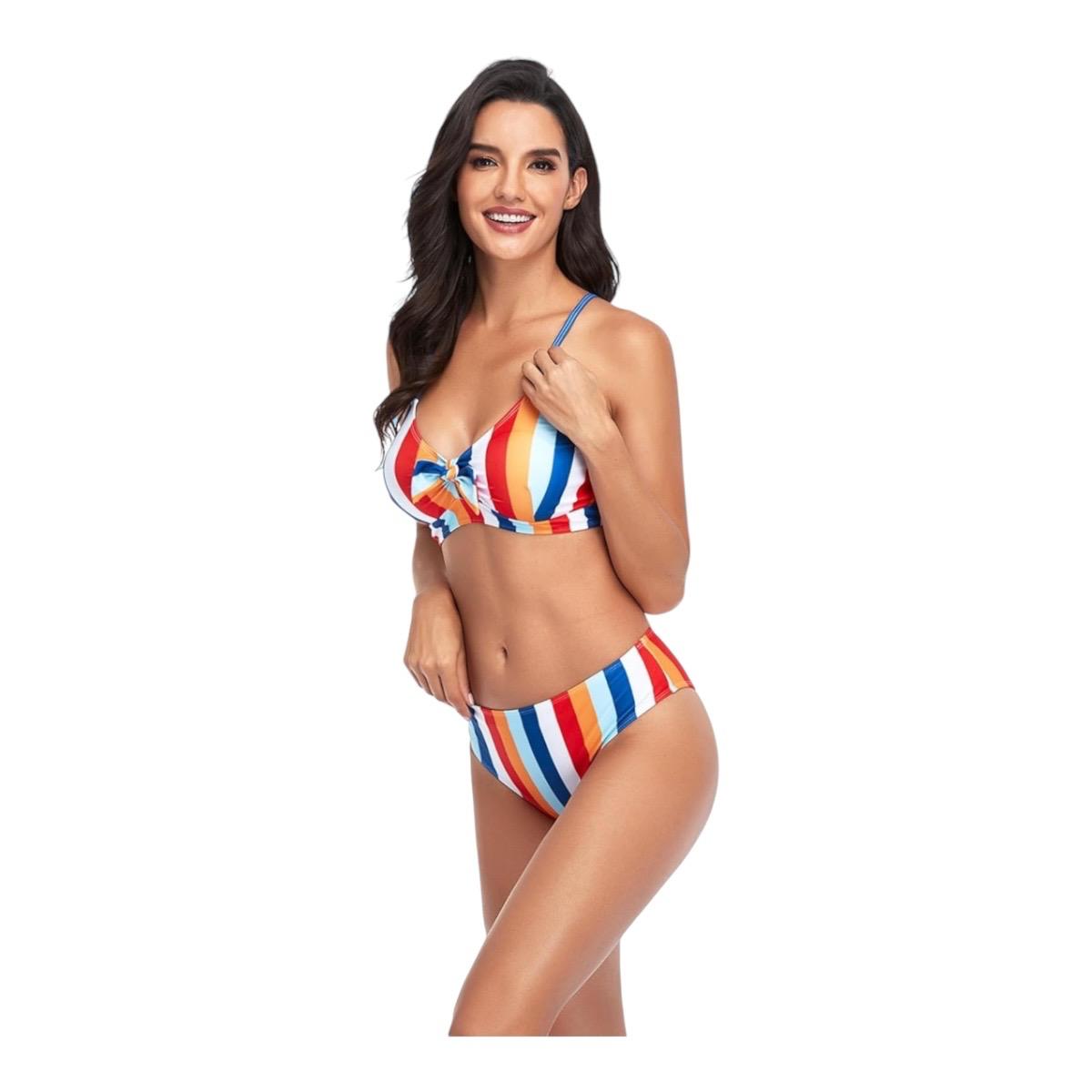 Traje De Baño Para Mujer Bikini 2 Piezas