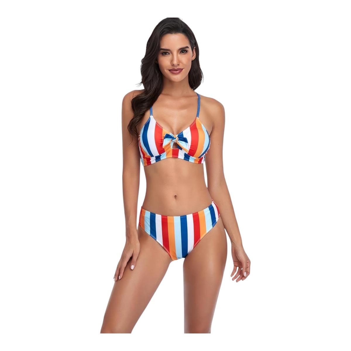 Traje De Baño Para Mujer Bikini 2 Piezas