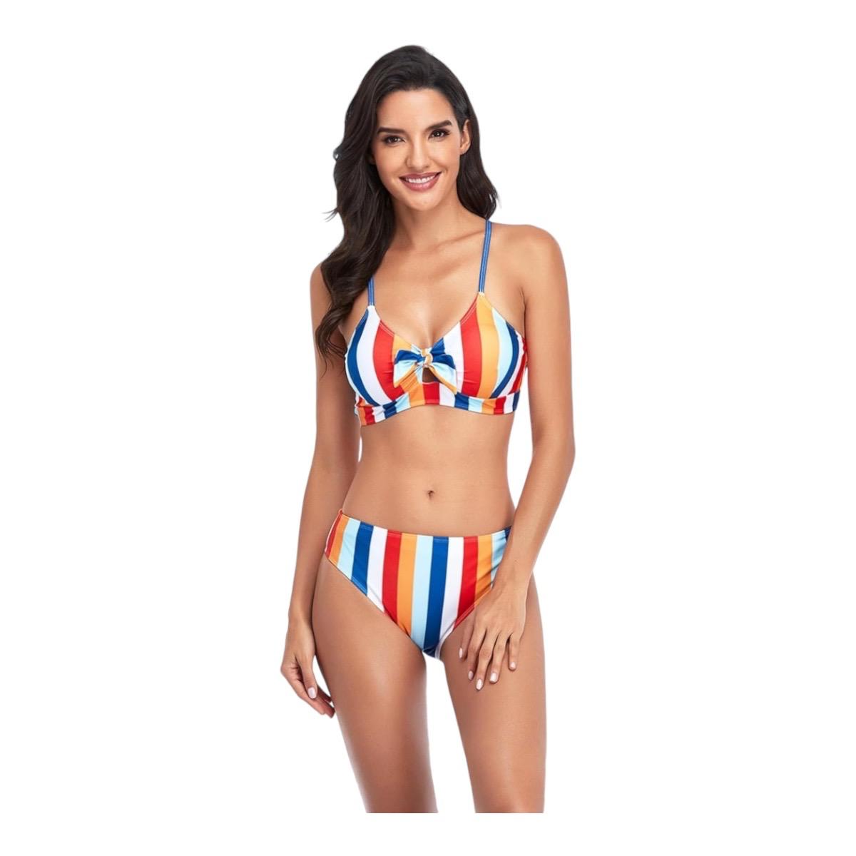 Traje De Baño Para Mujer Bikini 2 Piezas