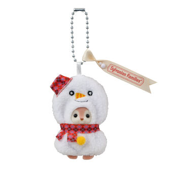 Llavero Muñeco de Nieve - Sylvanian Families Calico Critters Ternurines