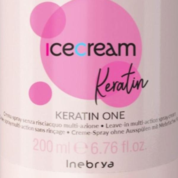 Inebrya Keratin One 15 Acciones 200ml Tratamiento Sin Enjuague con Keratina