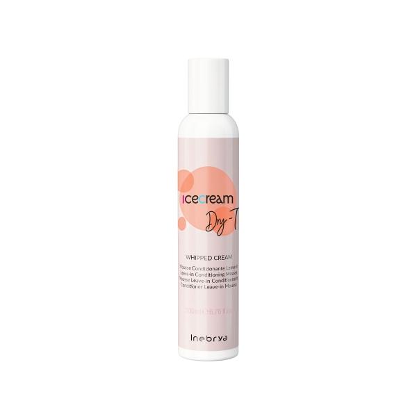 Inebrya Dry-T Mousse 200ml Acondicionador Sin Enjuague para Cabello Seco
