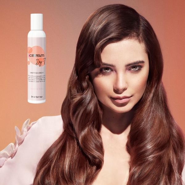 Inebrya Dry-T Mousse 200ml Acondicionador Sin Enjuague para Cabello Seco