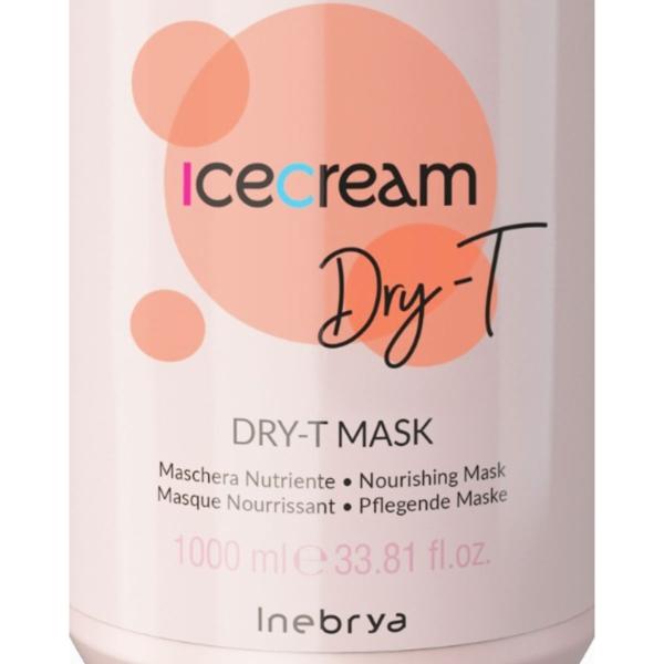 Inebrya Ice Cream Dry-T Mask 1000ml Mascarilla Capilar Hidratante Profesional