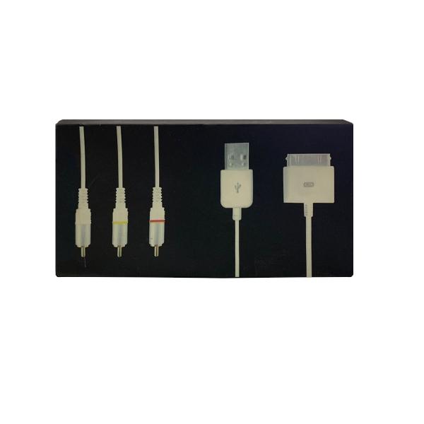 Cable RCA Lightning Compatible con iPhone 5 en adelante Audio Estéreo