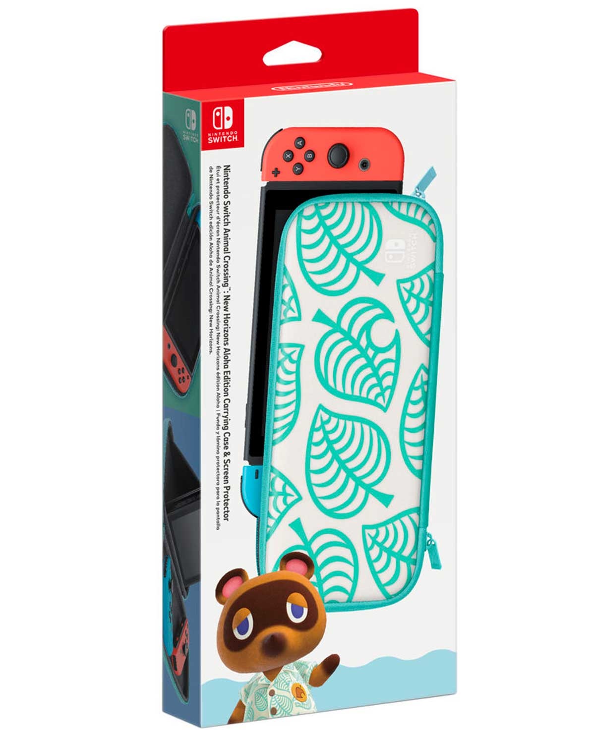 Estuche y Protector de Pantalla Para Nintendo Switch Edicion Animal Crossing