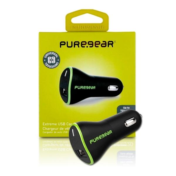 Kit PureGear Cubo Cargador USB 2.0A Plug In y Cable Micro USB para iPhone