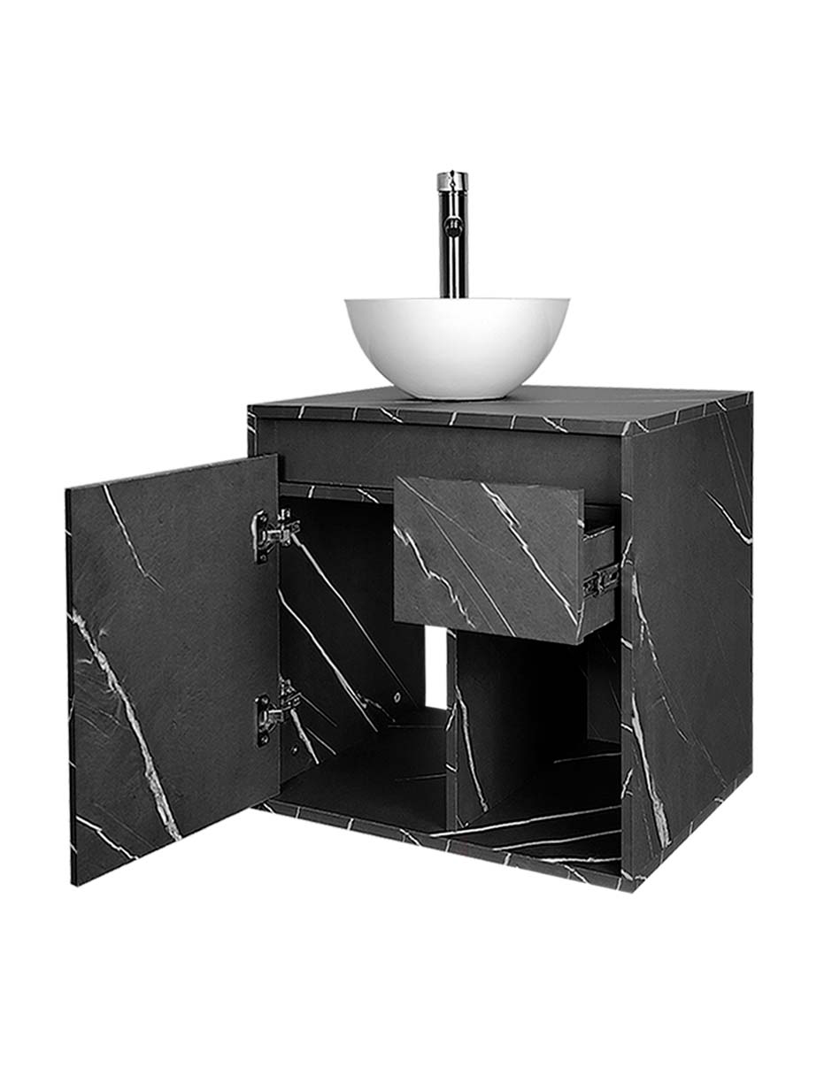 Gabinete De Baño Con Lavabo CLAIRE Con Ovalin Minimalista