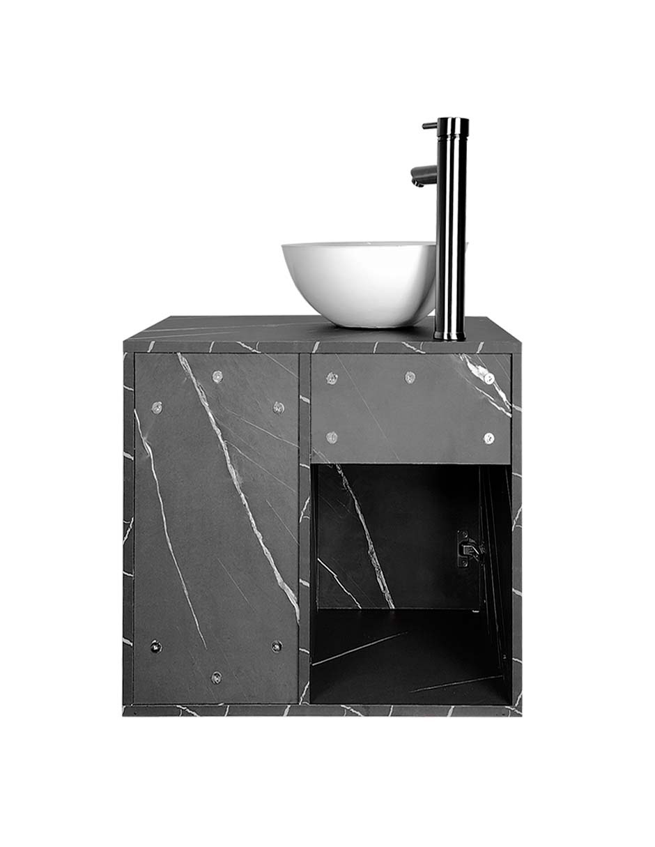 Gabinete De Baño Con Lavabo CLAIRE Con Ovalin Minimalista