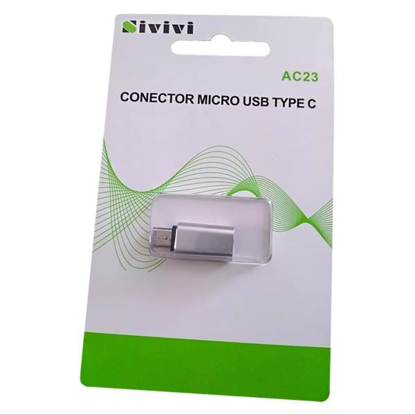 Adaptador Universal Micro USB a Tipo C para Archivos