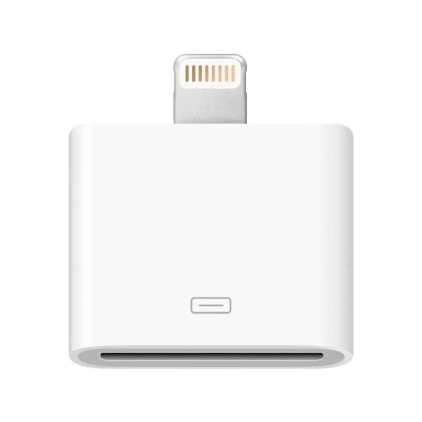 Adaptador 30Pin a Lightning blanco diseño práctico compacto